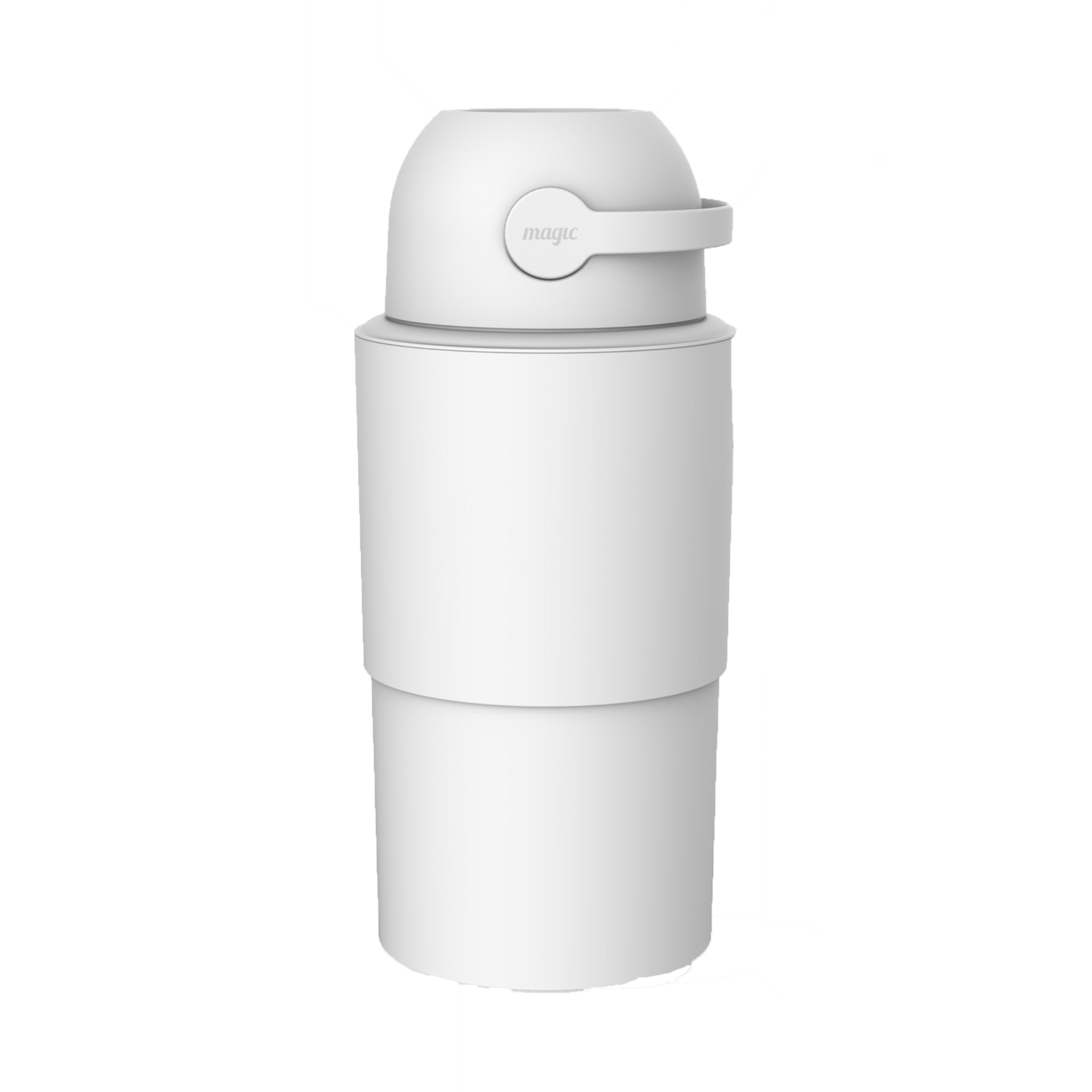 Magic Diaper Pail Heka L White