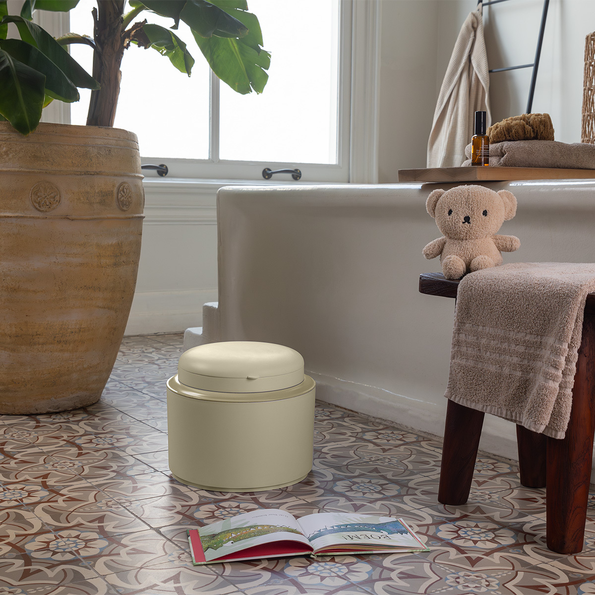 Magic Diaper Pail Heka M Beige