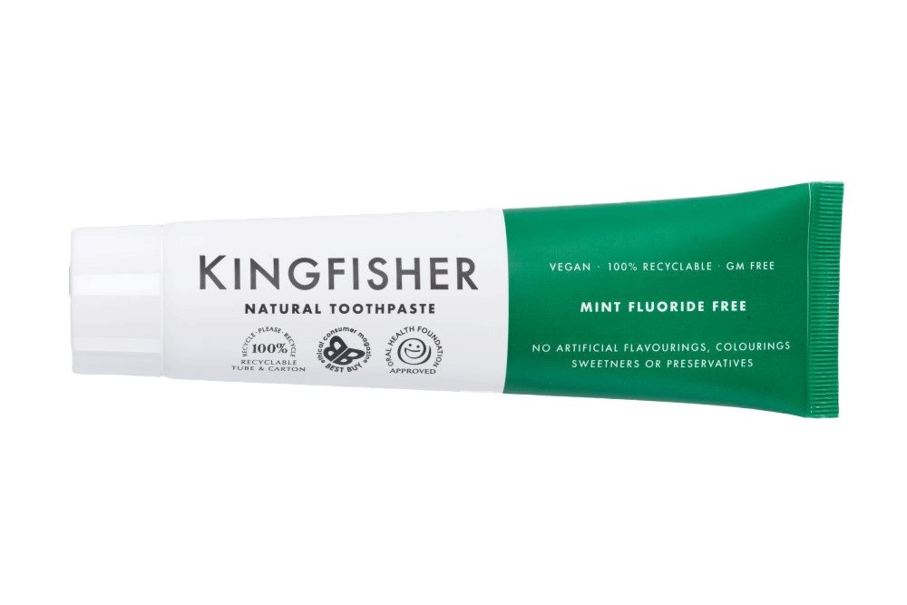 Kingfisher Mint Tandkräm Utan Fluor 100 ml