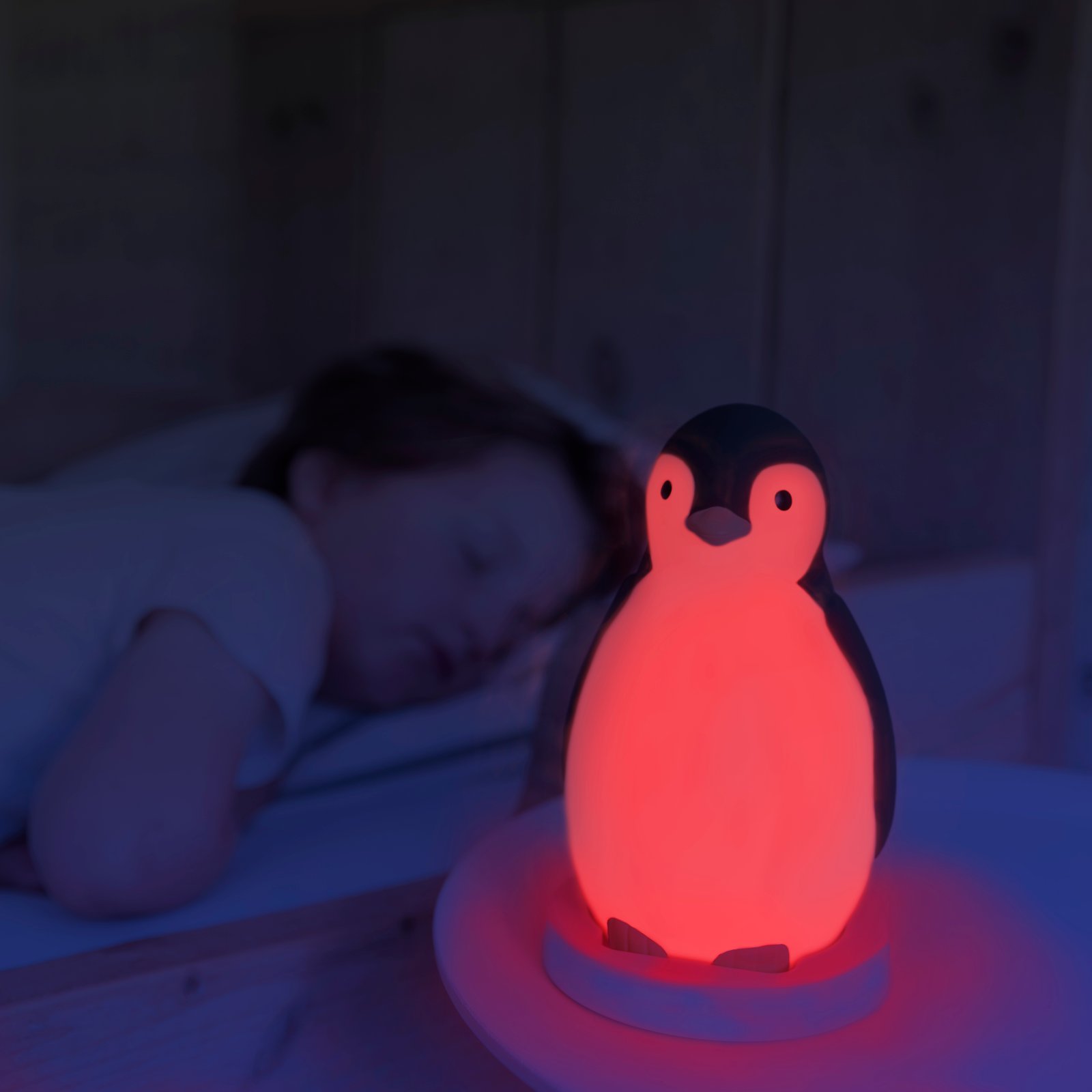 Zazu Sömntränare Pingvinen Pam Grå 1 st