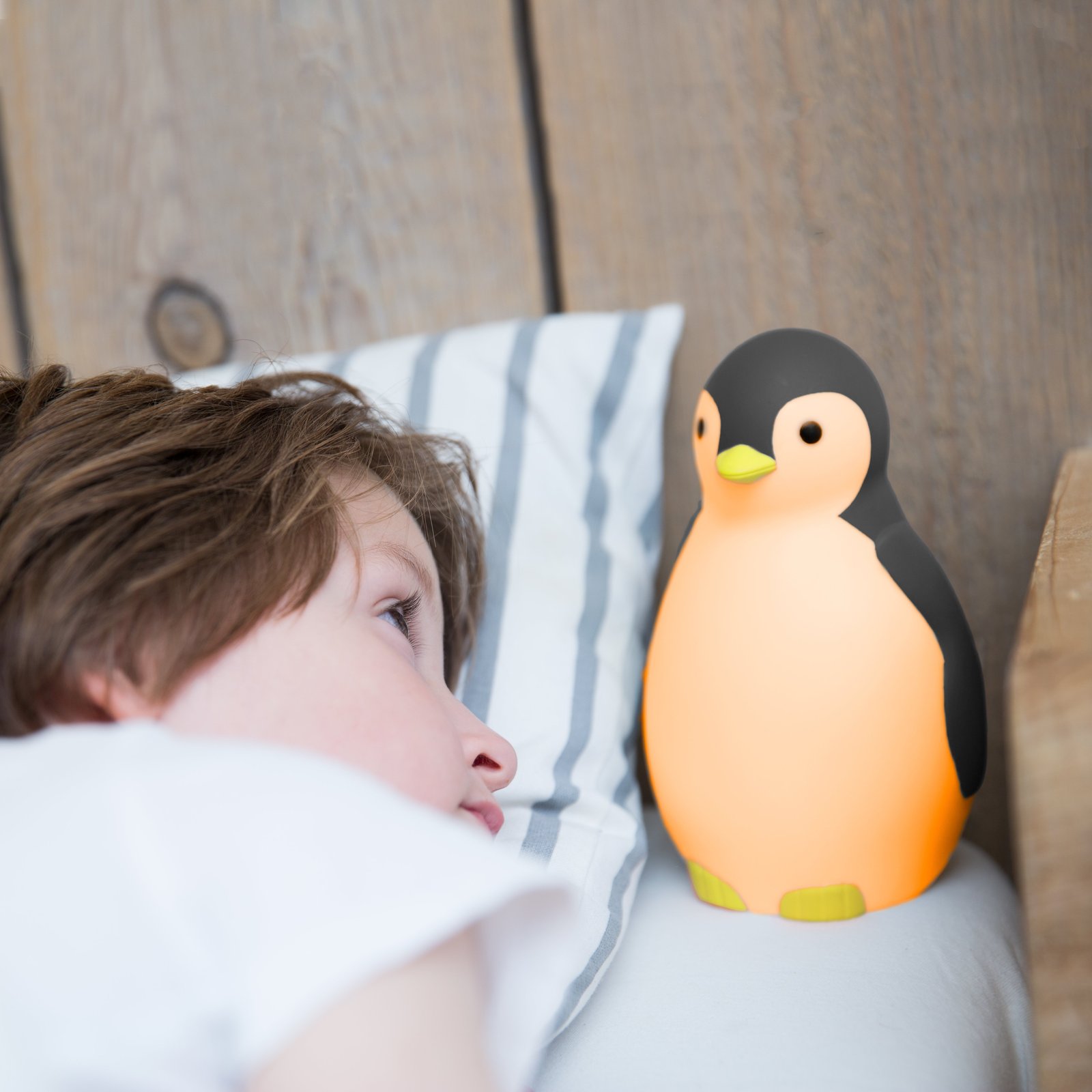 Zazu Sömntränare Pingvinen Pam Grå 1 st