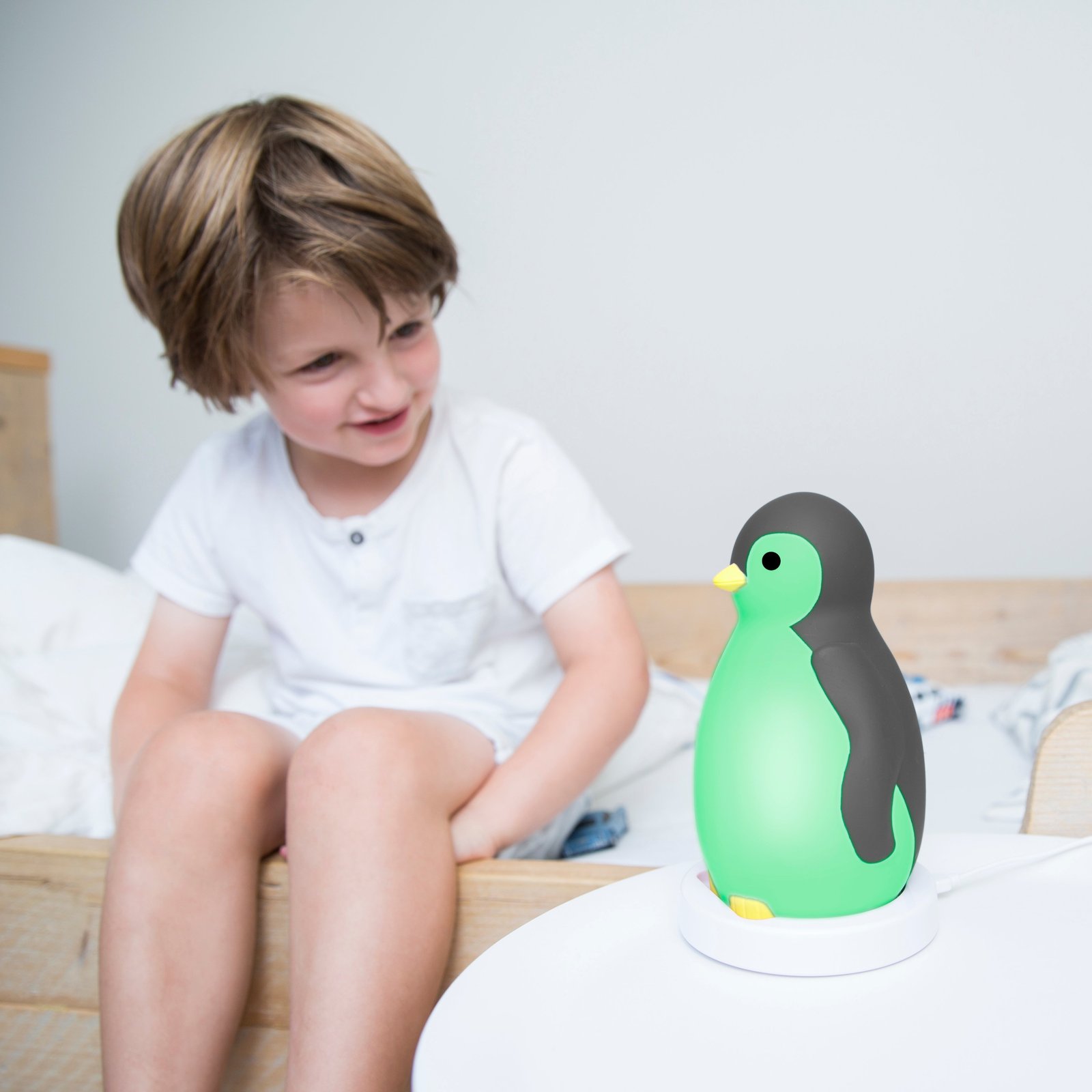 Zazu Sömntränare Pingvinen Pam Grå 1 st
