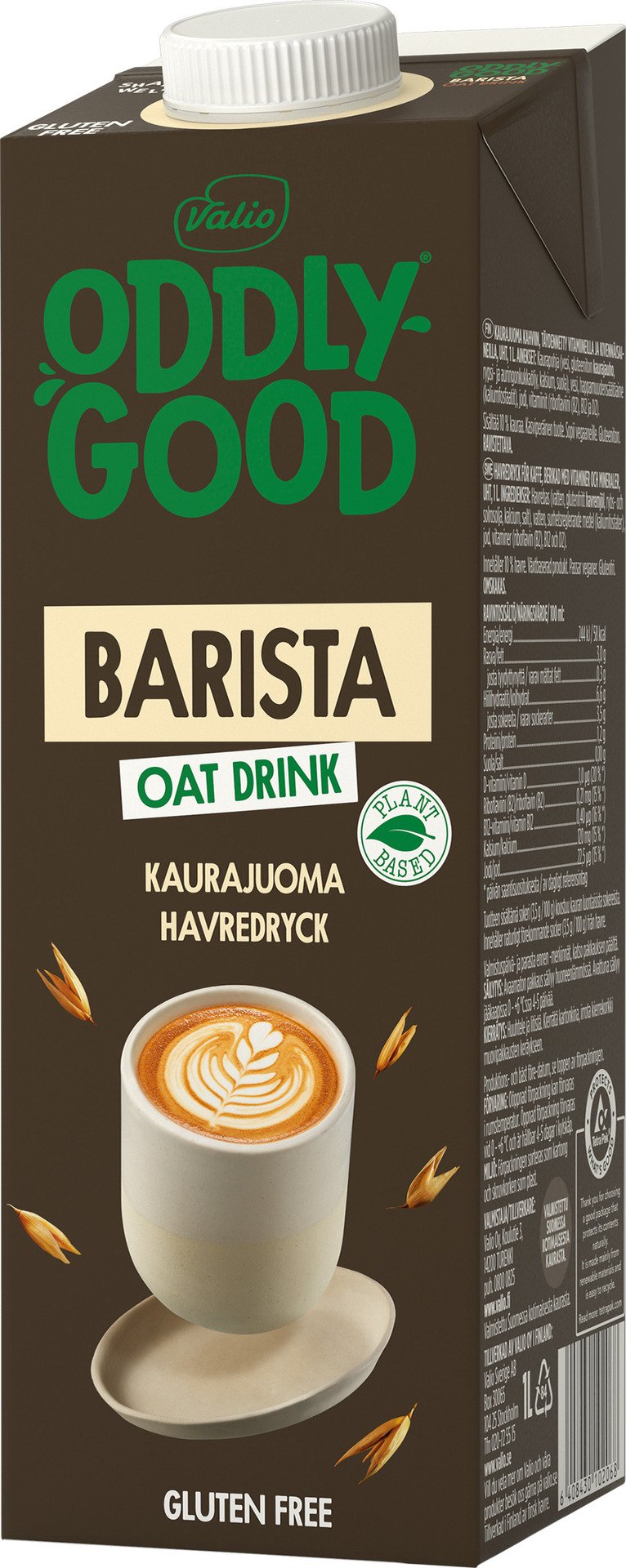 Valio Oddlygood Barista Oat Drink Havredryck 1 liter