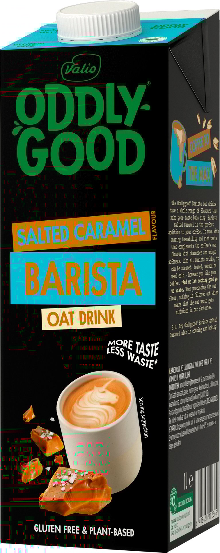 Oddlygood Barista Havredryck Salt Karamell 1 liter