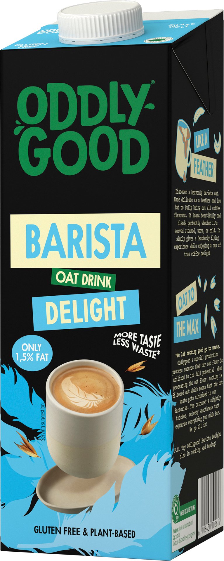 Oddlygood Havredryck Barista Delight 1 liter