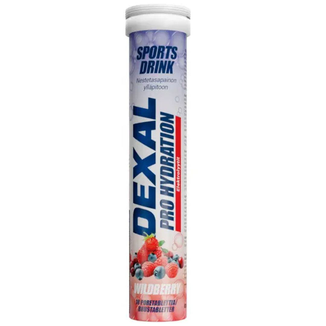 Dexal Pro Hydration Brustabletter Wildberry 18 st