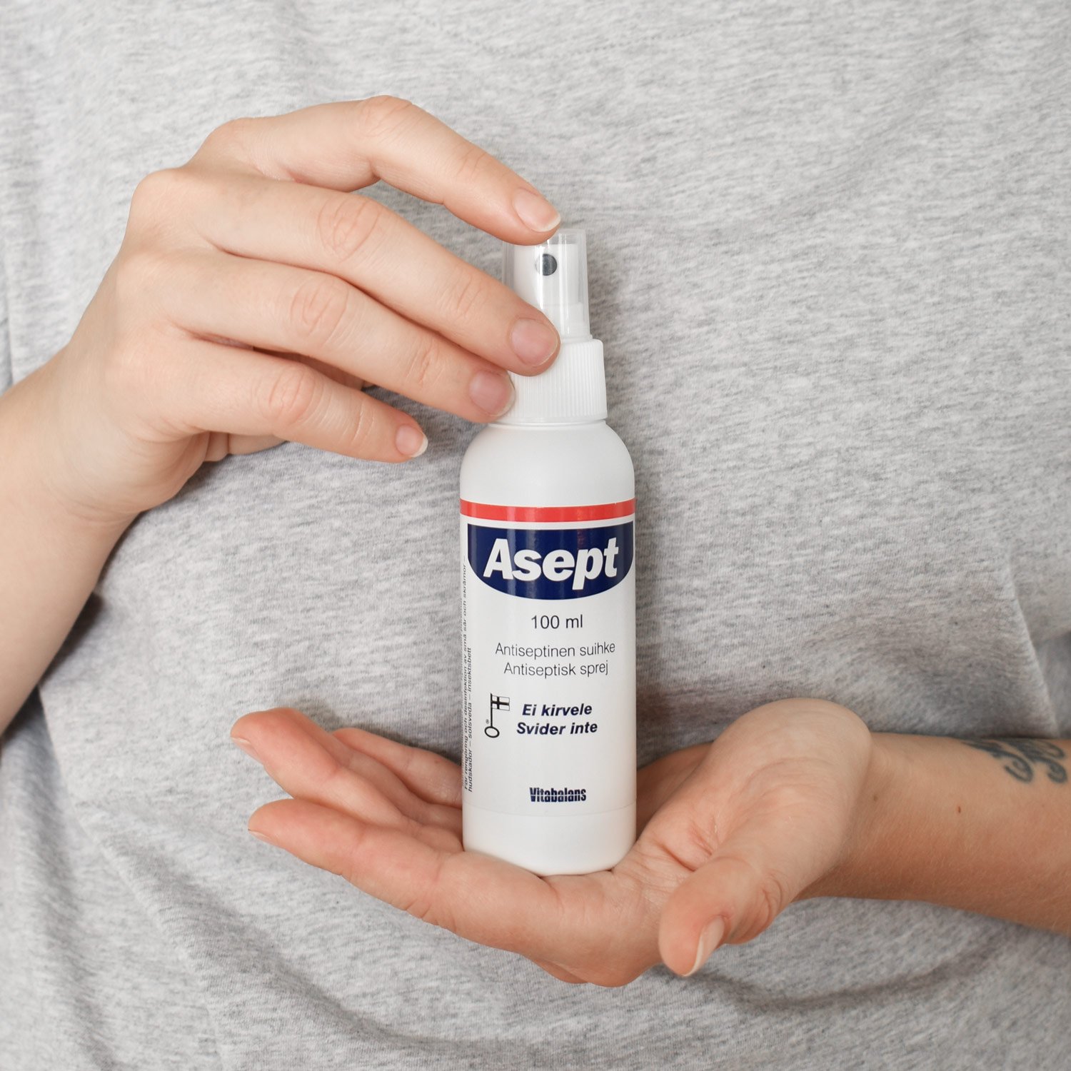 Asept Multifunktionell Antiseptisk Spray 100 ml