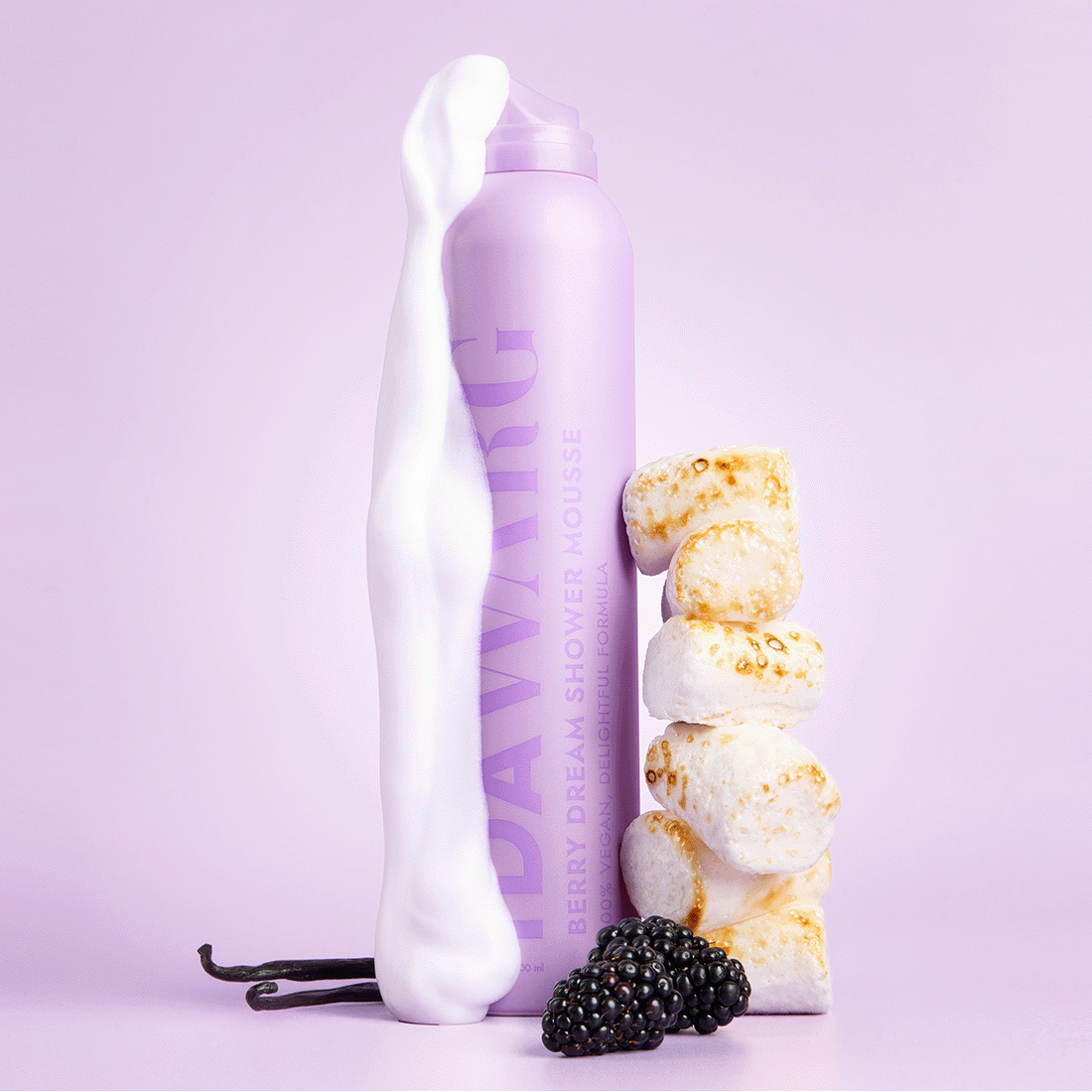 IDA WARG Beauty Berry Dream Shower Mousse 200 ml