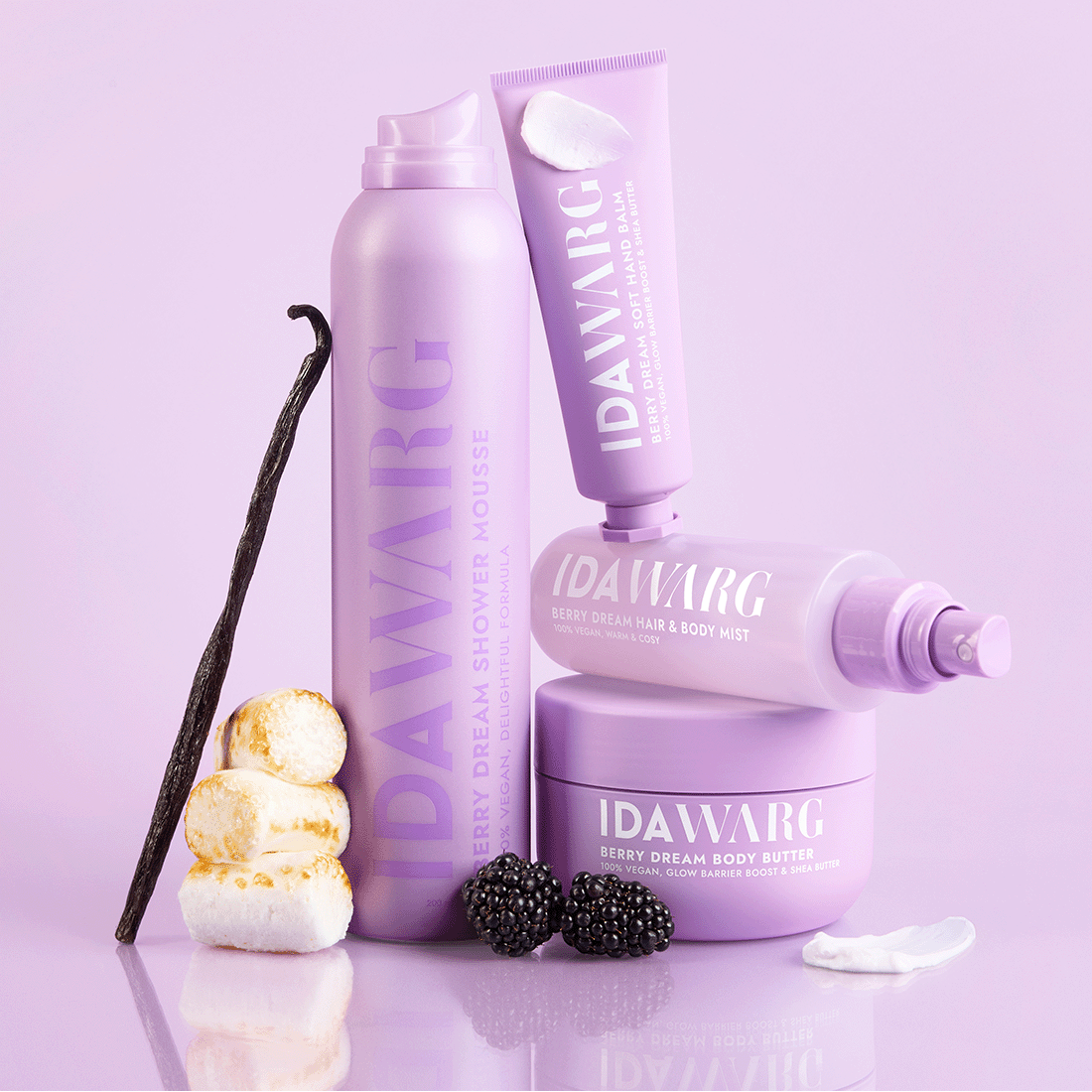 IDA WARG Beauty Berry Dream Hair & Body Mist 100 ml