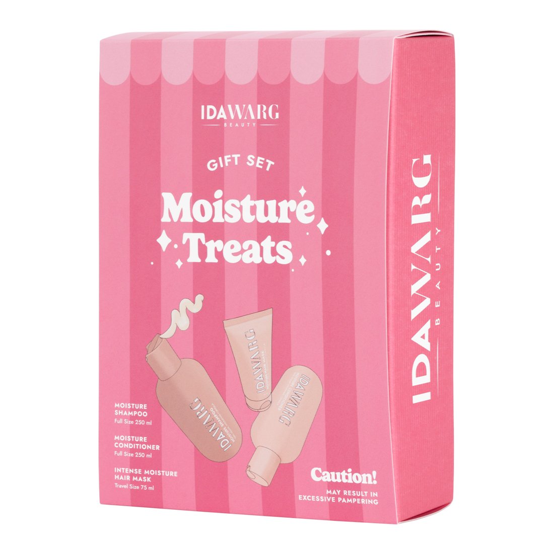 IDA WARG Beauty Moisture Treats Haircare Set 2026 3 st