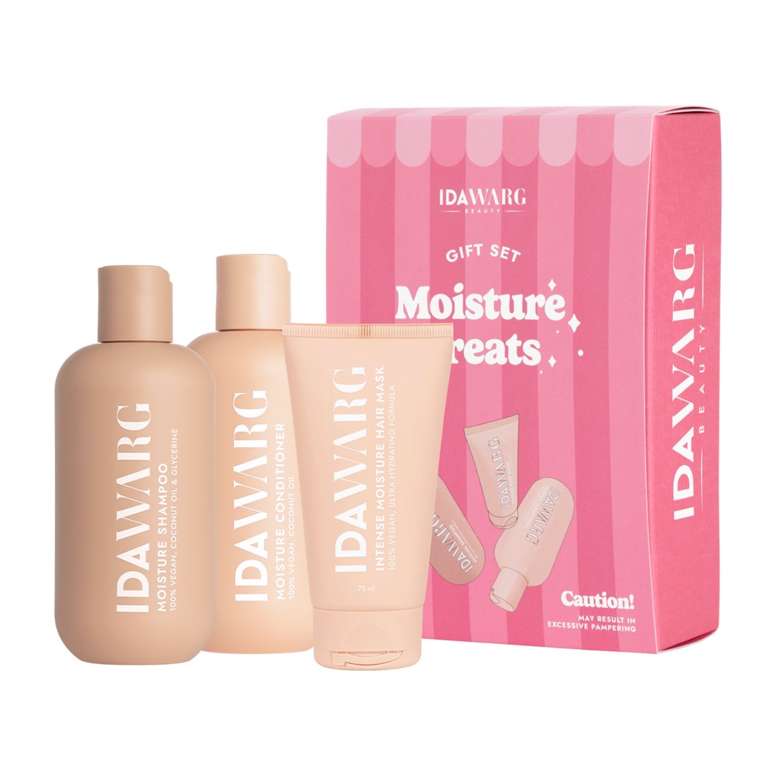 IDA WARG Beauty Moisture Treats Haircare Set 2026 3 st