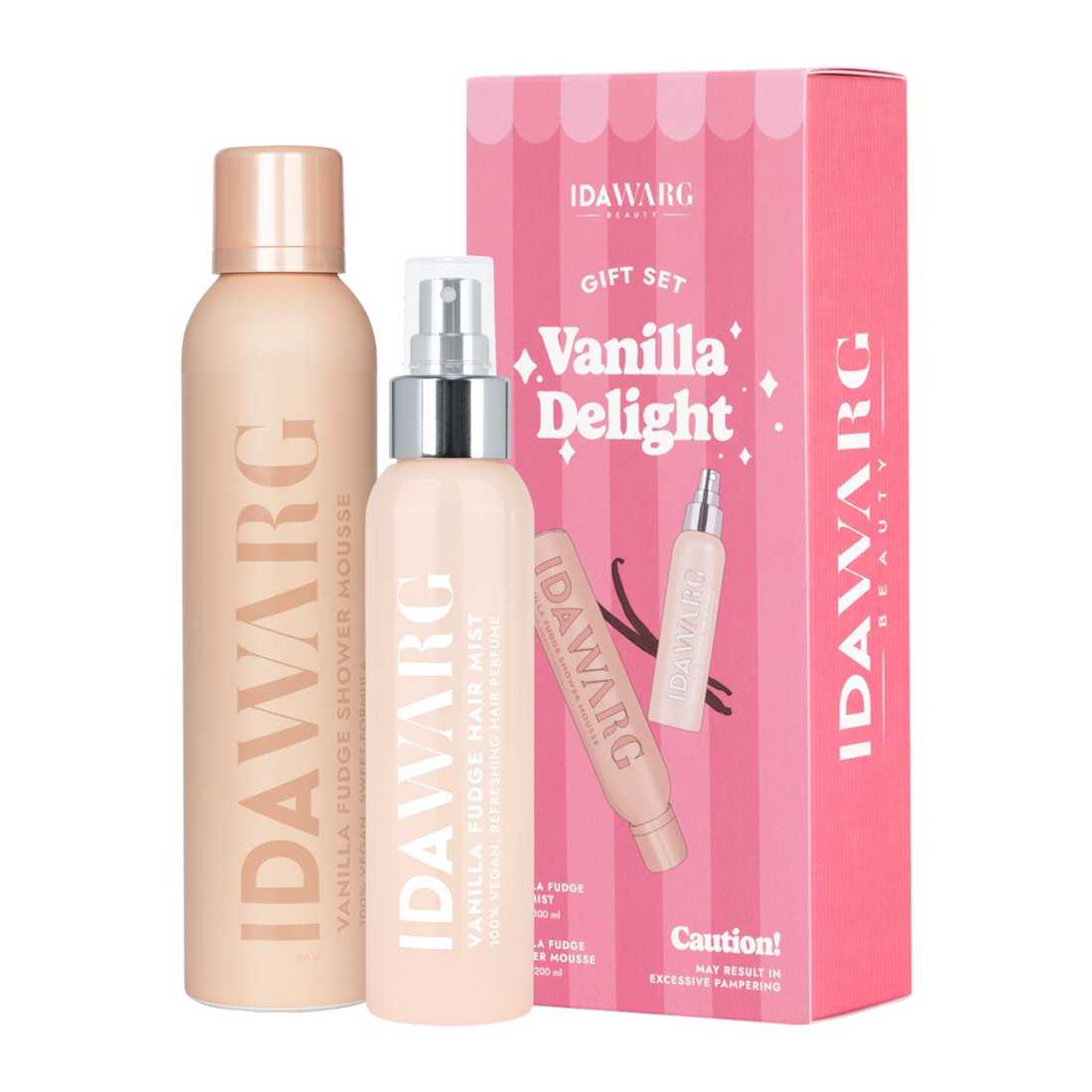 IDA WARG Beauty Vanilla Delight Body & Haircare Set 2026 2 st