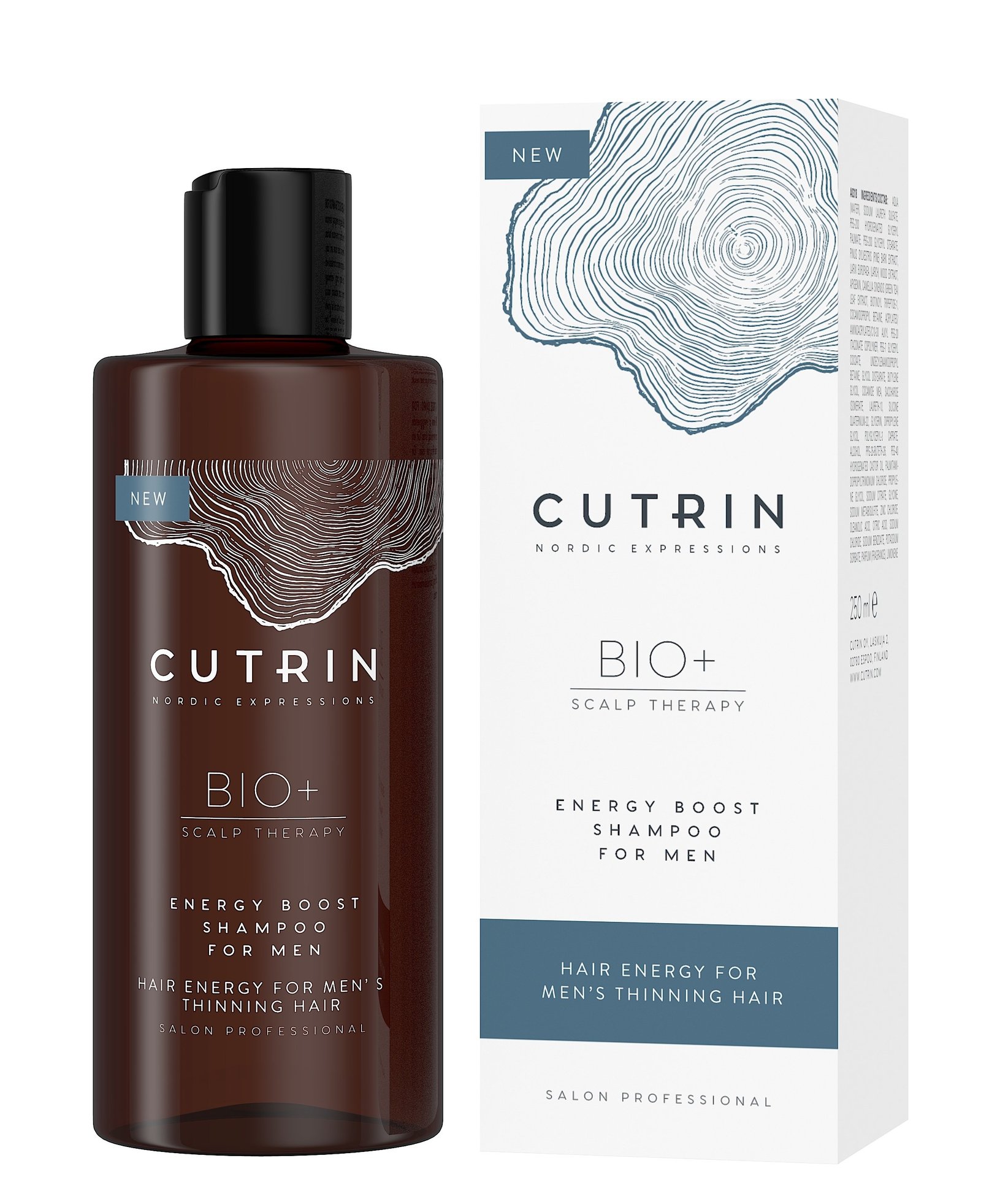 Cutrin BIO+ Energy Boost Shampoo For Men 250 ml