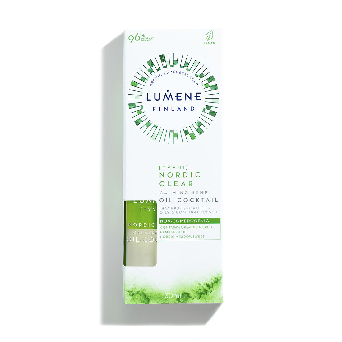 Lumene Nordic Clear Calming Hemp Oil-Cocktail 30 ml