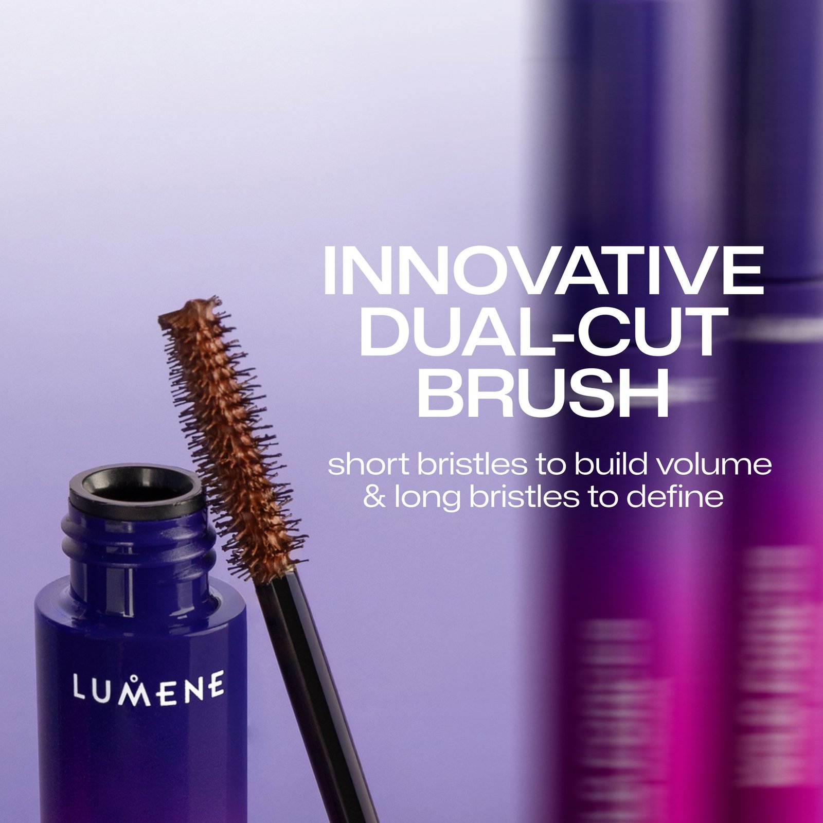 Lumene Wild Forces Volume Mascara Brown 14 ml