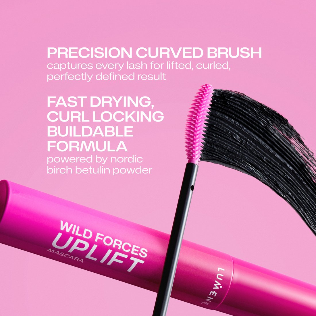 Lumene Wild Forces Uplift Mascara Black 14 ml