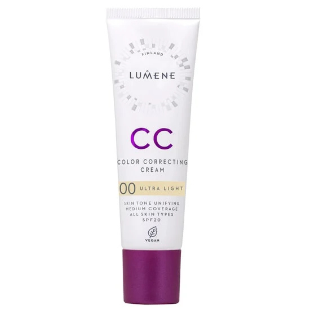 Lumene CC Color Correcting Cream SPF20 00 Ultra Light 30 ml