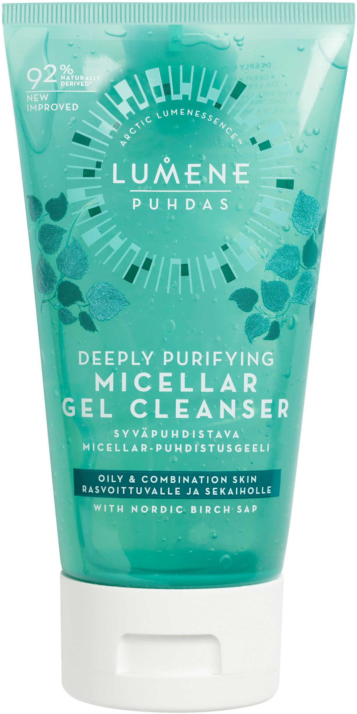 Lumene PUHDAS Micellar Gel Cleanser Rengöringsgel 150 ml