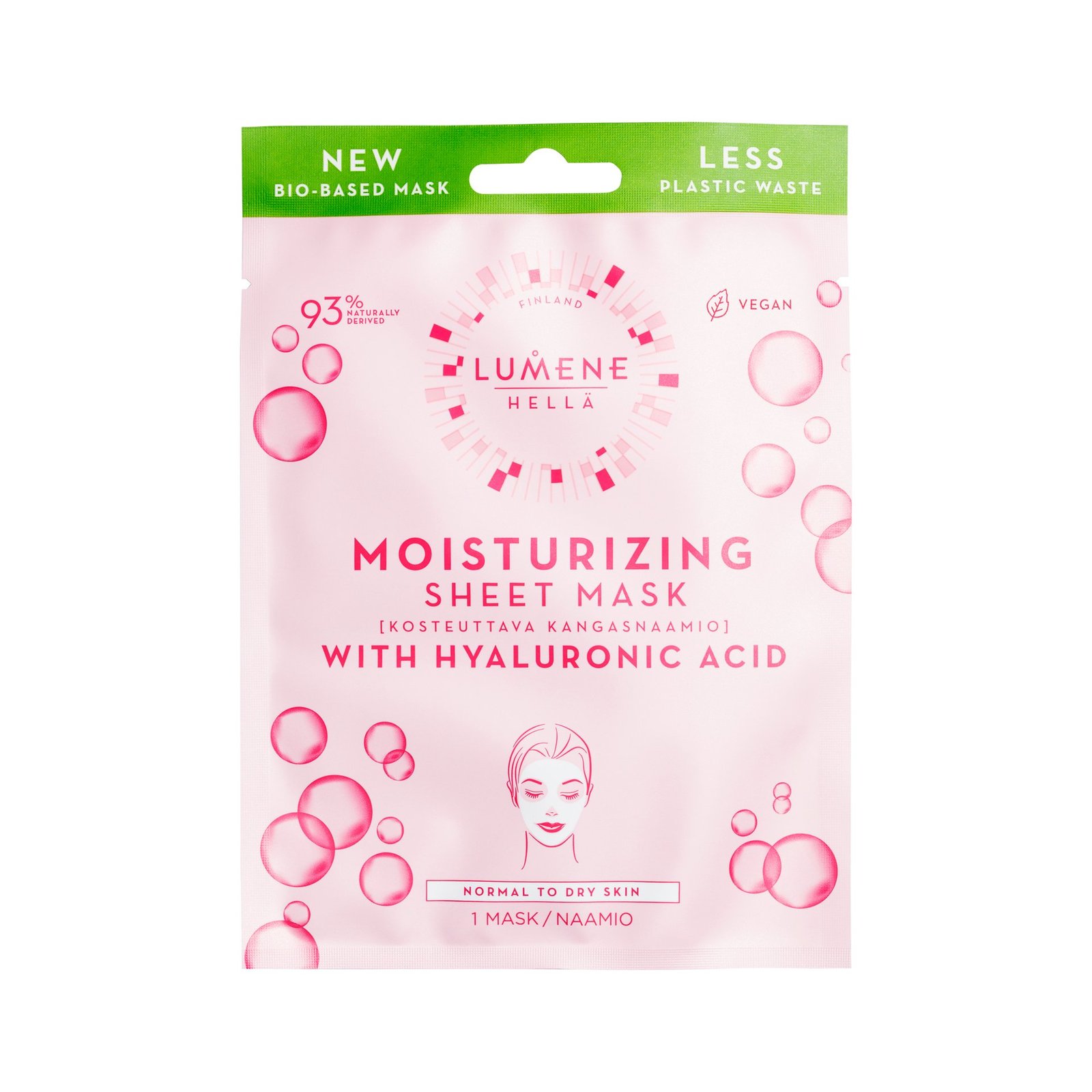 Lumene HELLÄ Moisturizing Sheet Mask 1 st