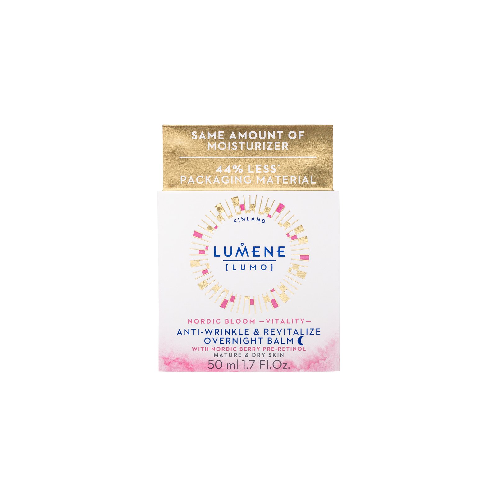 Lumene Nordic Bloom Vitality Anti-Wrinkle & Revitalize Overnight Balm 50 ml Nattkräm
