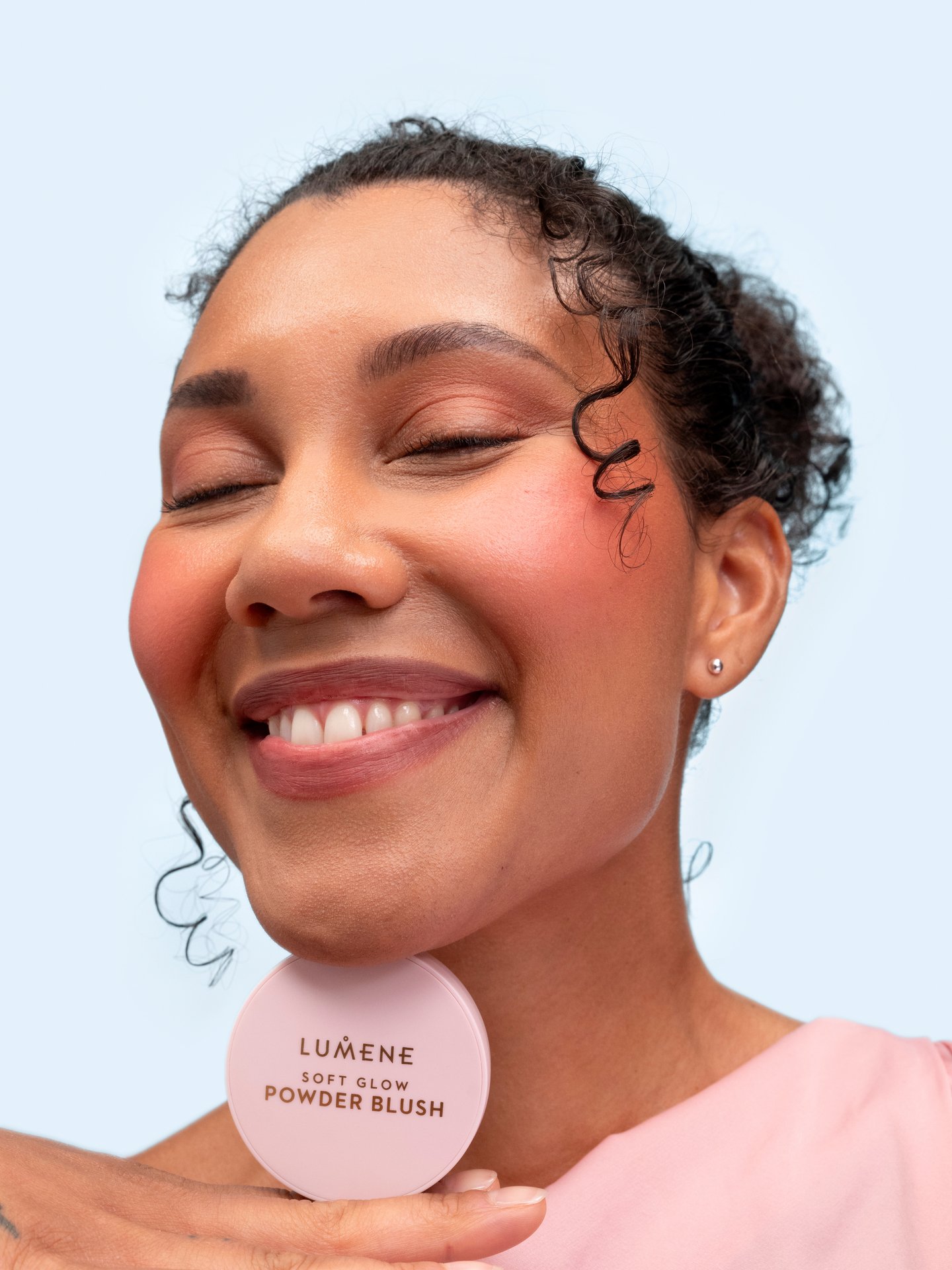 Lumene Soft Glow Powder Blush 3 Peach Bloom 3,2 g