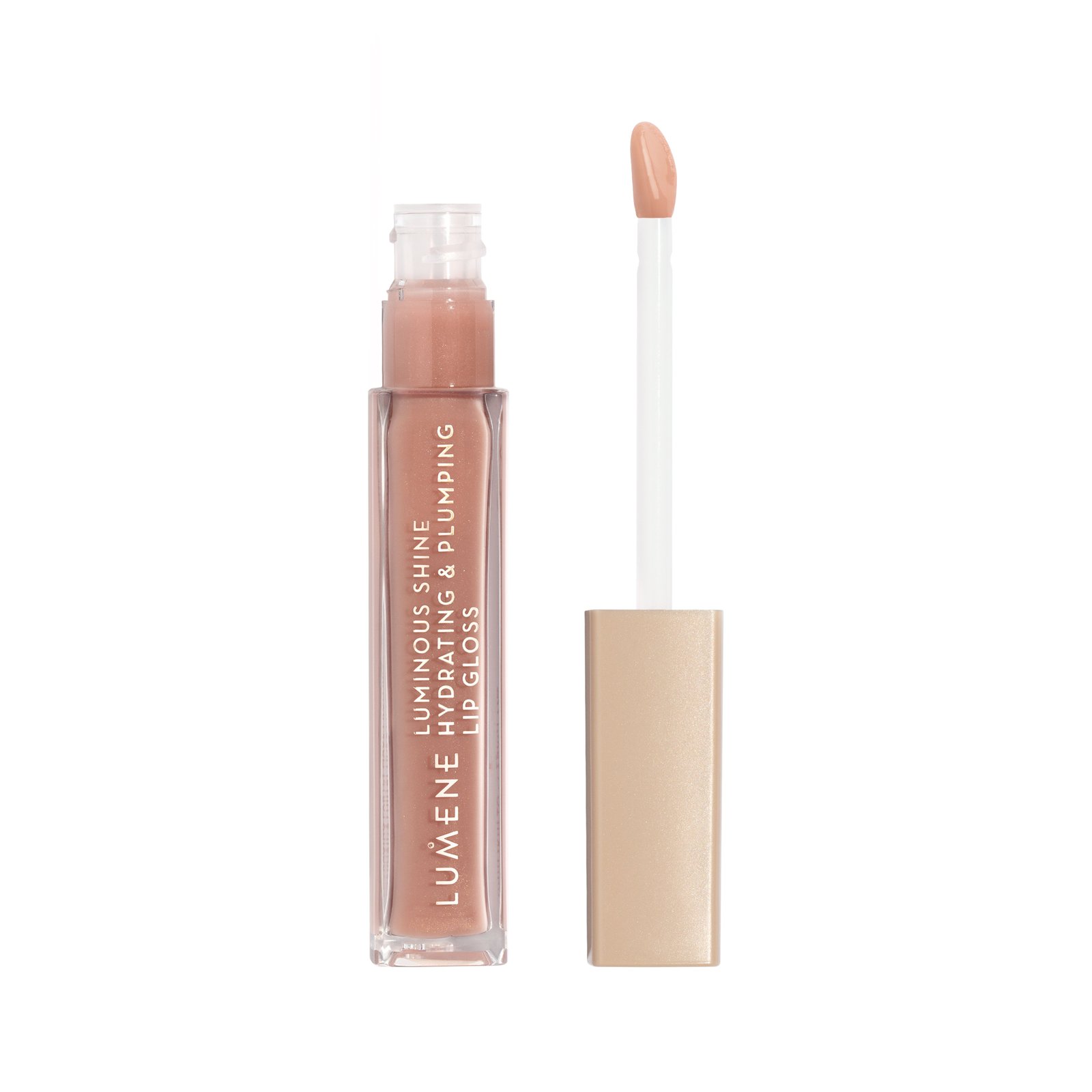 Lumene Luminous Shine Hydrating & Plumping Lip Gloss 1 Pale Honey 5 ml