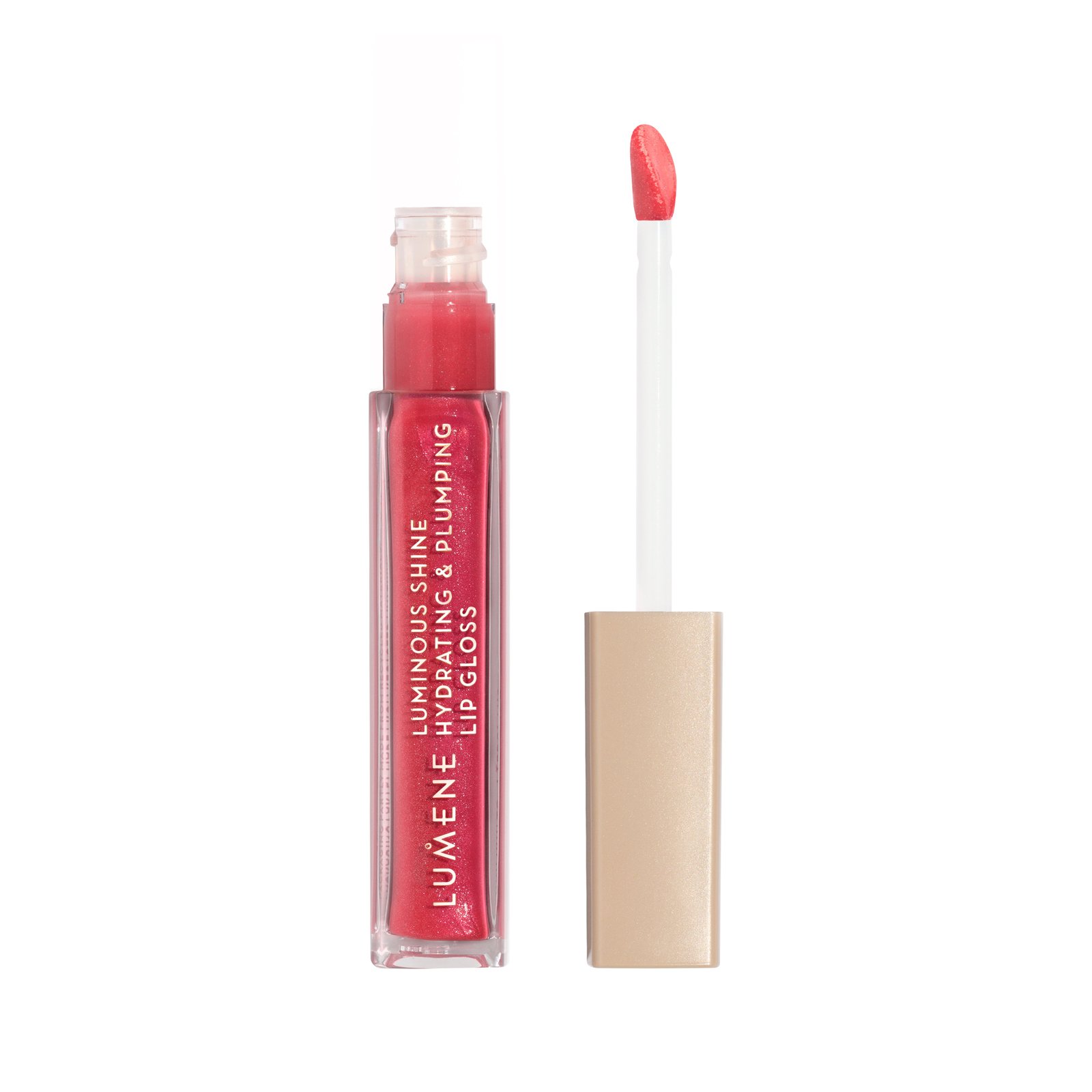 Lumene Luminous Shine Hydrating & Plumping Lip Gloss 5 Bright Rose 5 ml