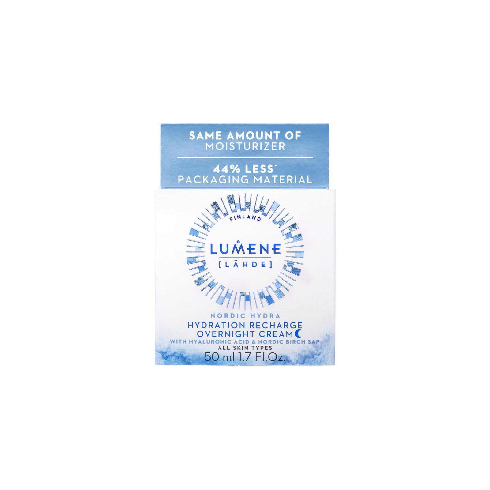 Lumene Nordic Hydra Hydration Recharge Overnight Cream 50 ml Nattkräm