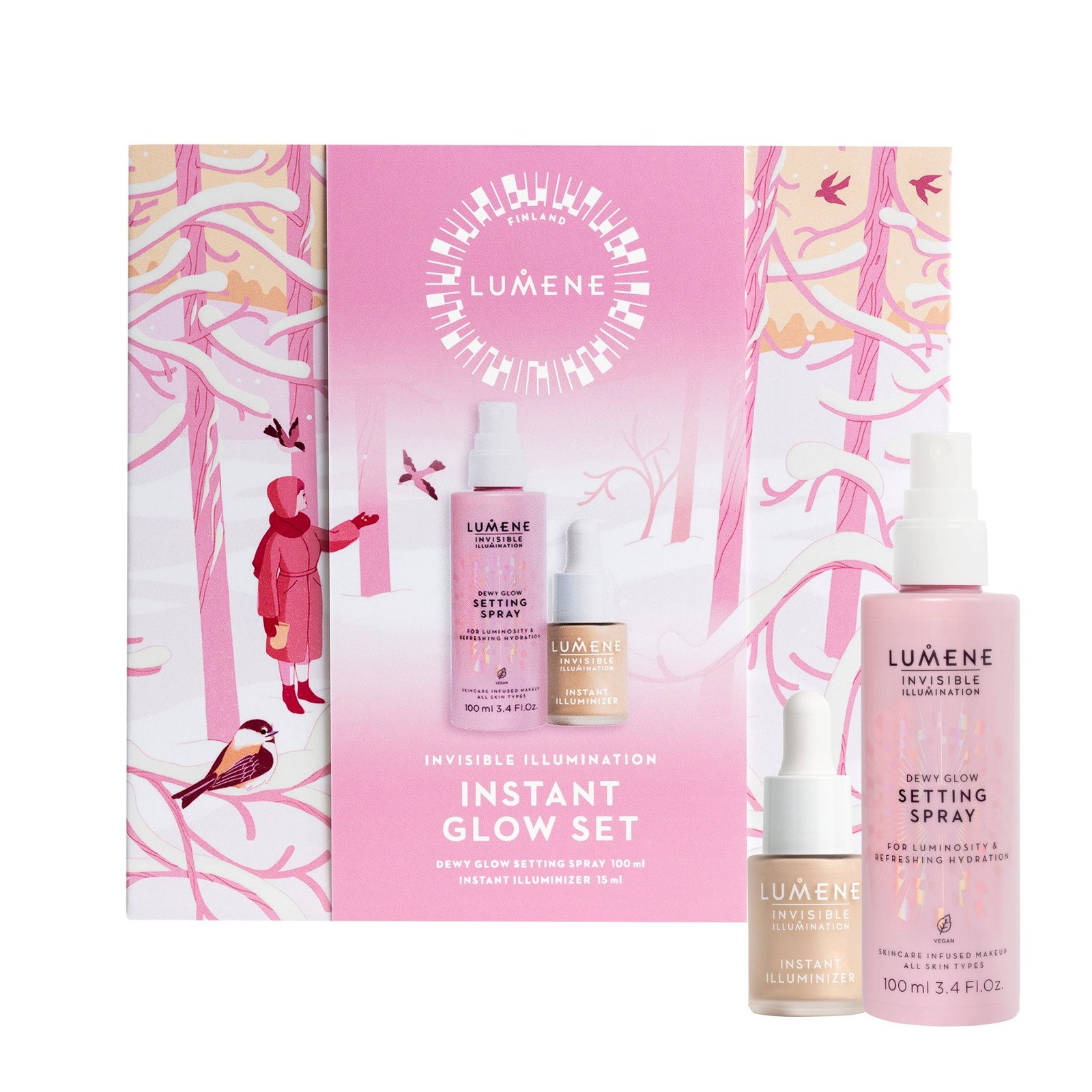 Lumene Invisible Illumination Invisible Illumination Instant Glow Set 2025