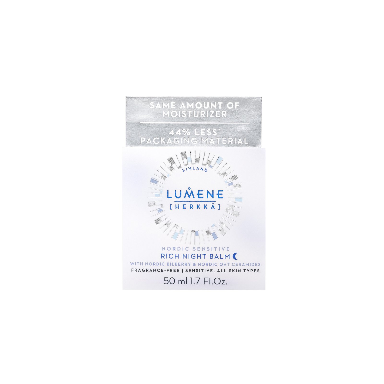 Lumene Nordic Sensitive Rich Night Balm 50 ml Nattkräm