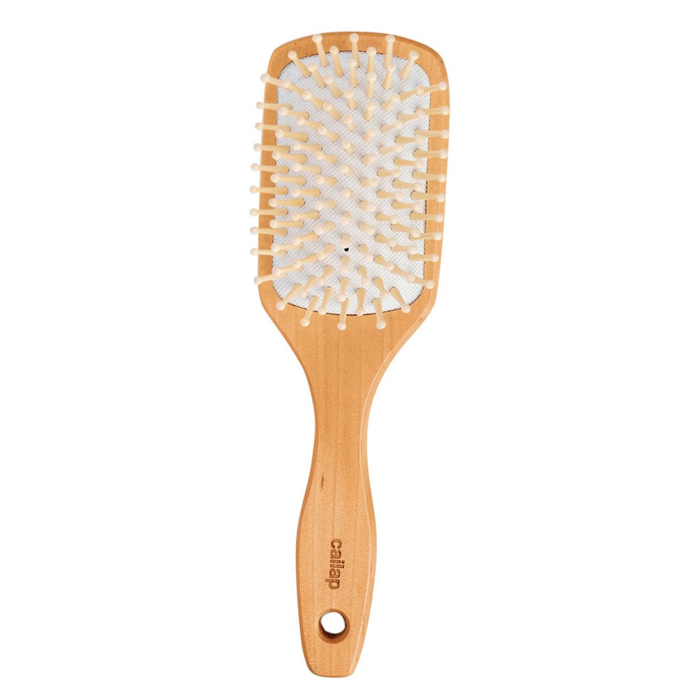 Cailap Wooden Hair Brush Wooden Pins