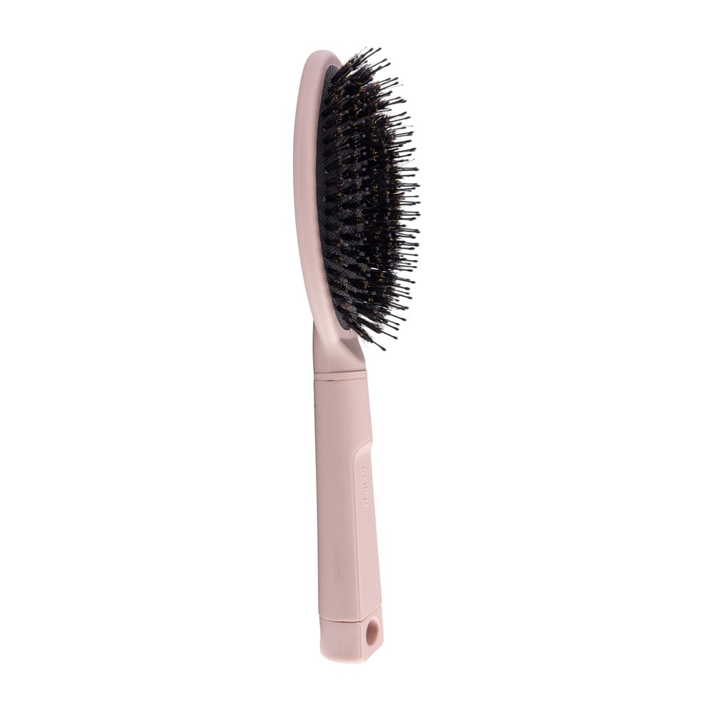 Cailap  Hair Brush with Natural Bristles and Plastic Pins