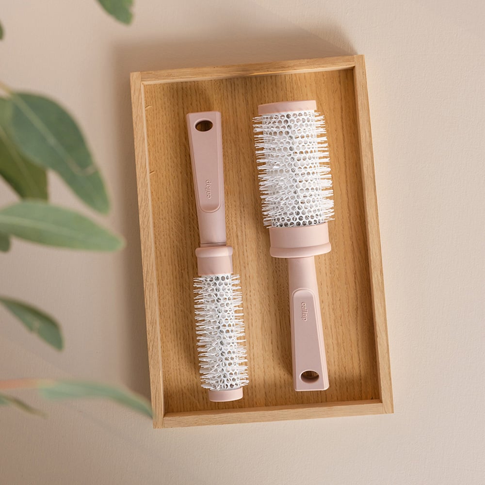 Cailap Round Hair Brush Ceramic