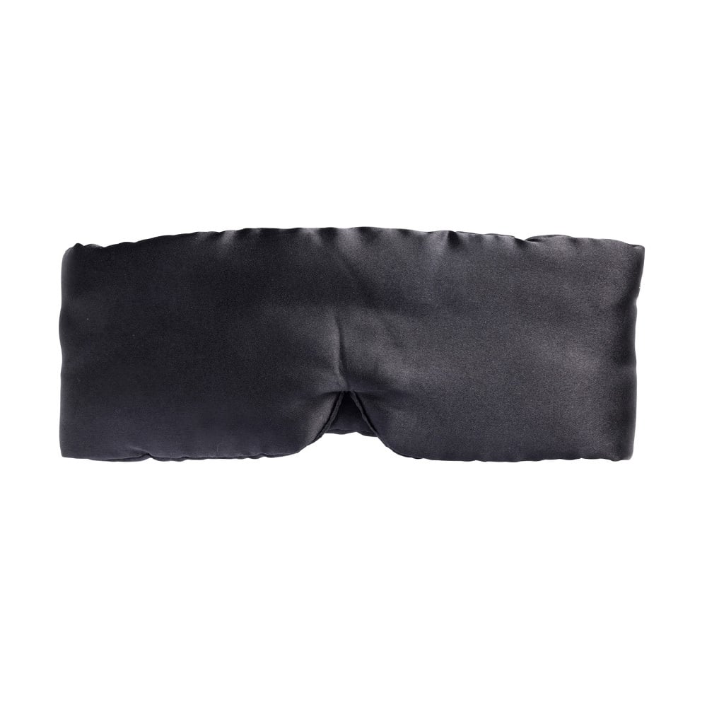 Cailap stor sovmask i satin svart