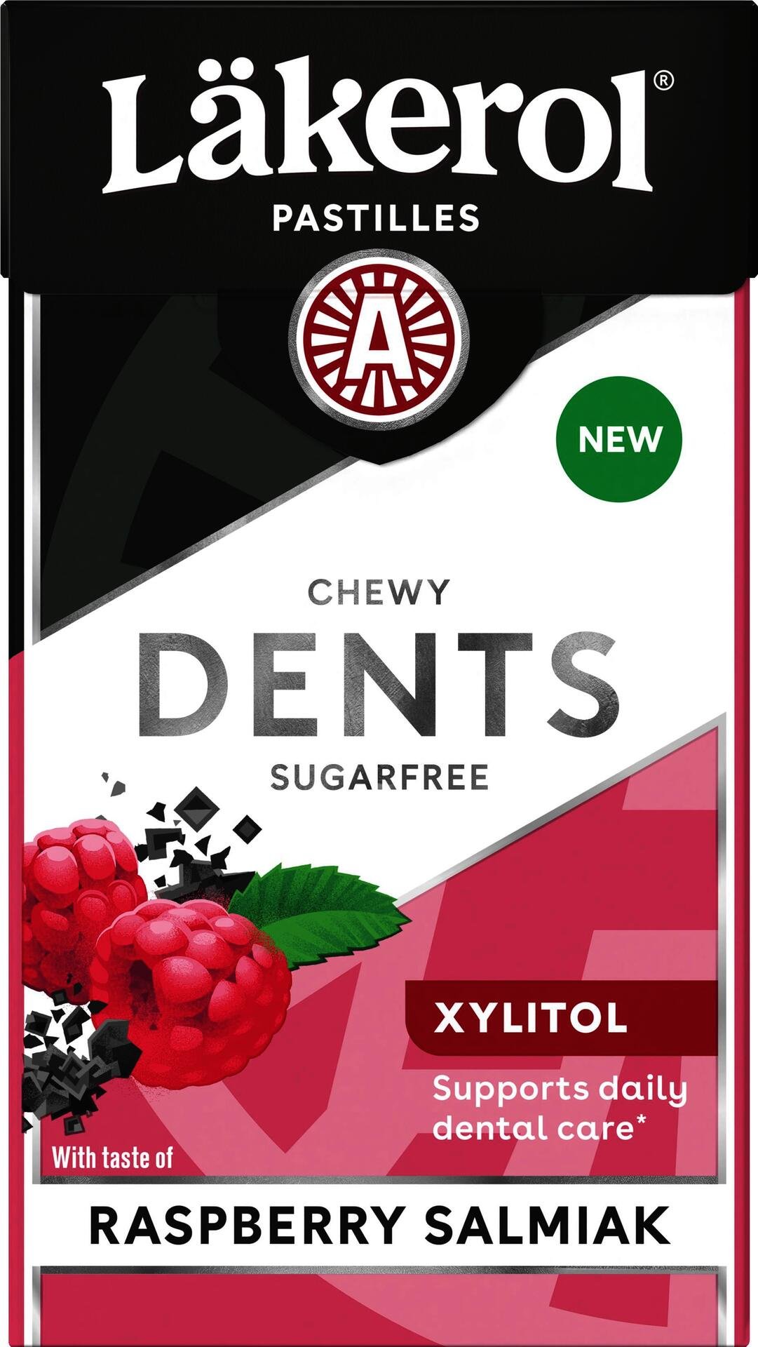 Läkerol DENTS Rasberry & Salmiak 36g