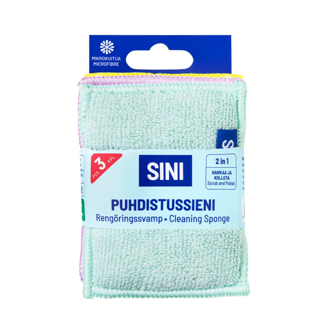 Sini Rengöringssvamp 3 st
