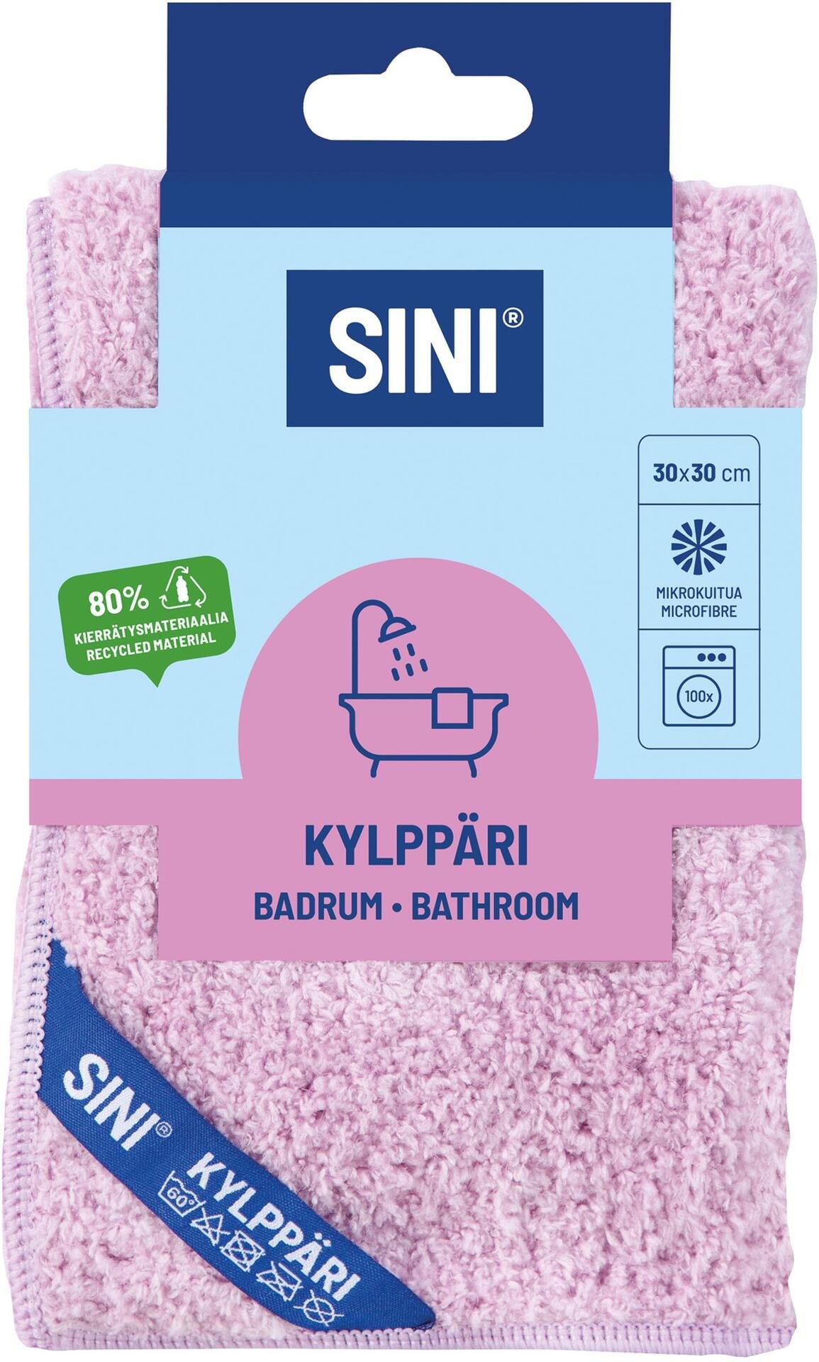 SINI Mikrofiberduk Badrum 30x30 cm