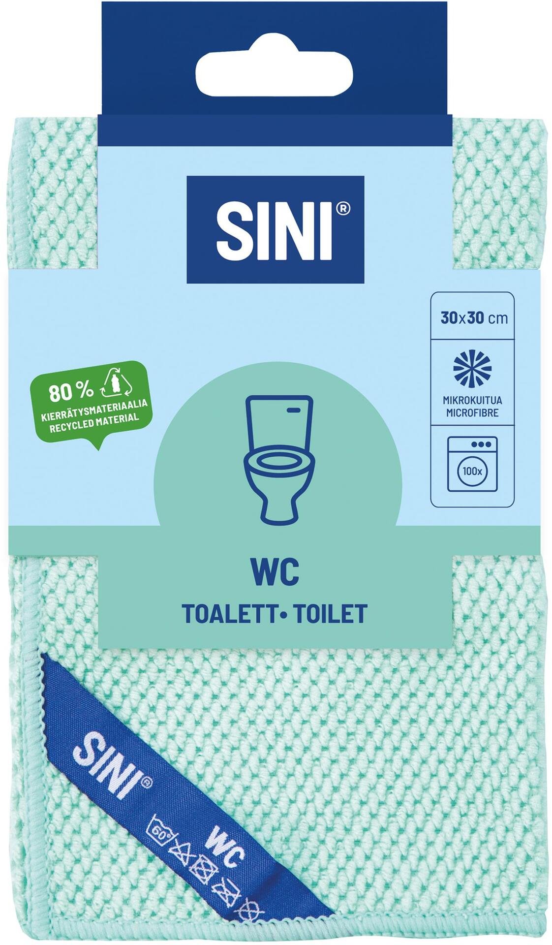 SINI Mikrofiberduk Toalett 30x30 cm