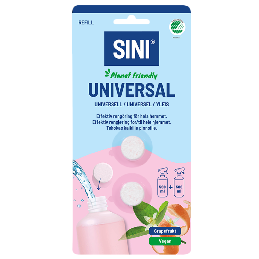 Sini Rengöringstablett Allrengöring refill 2 st