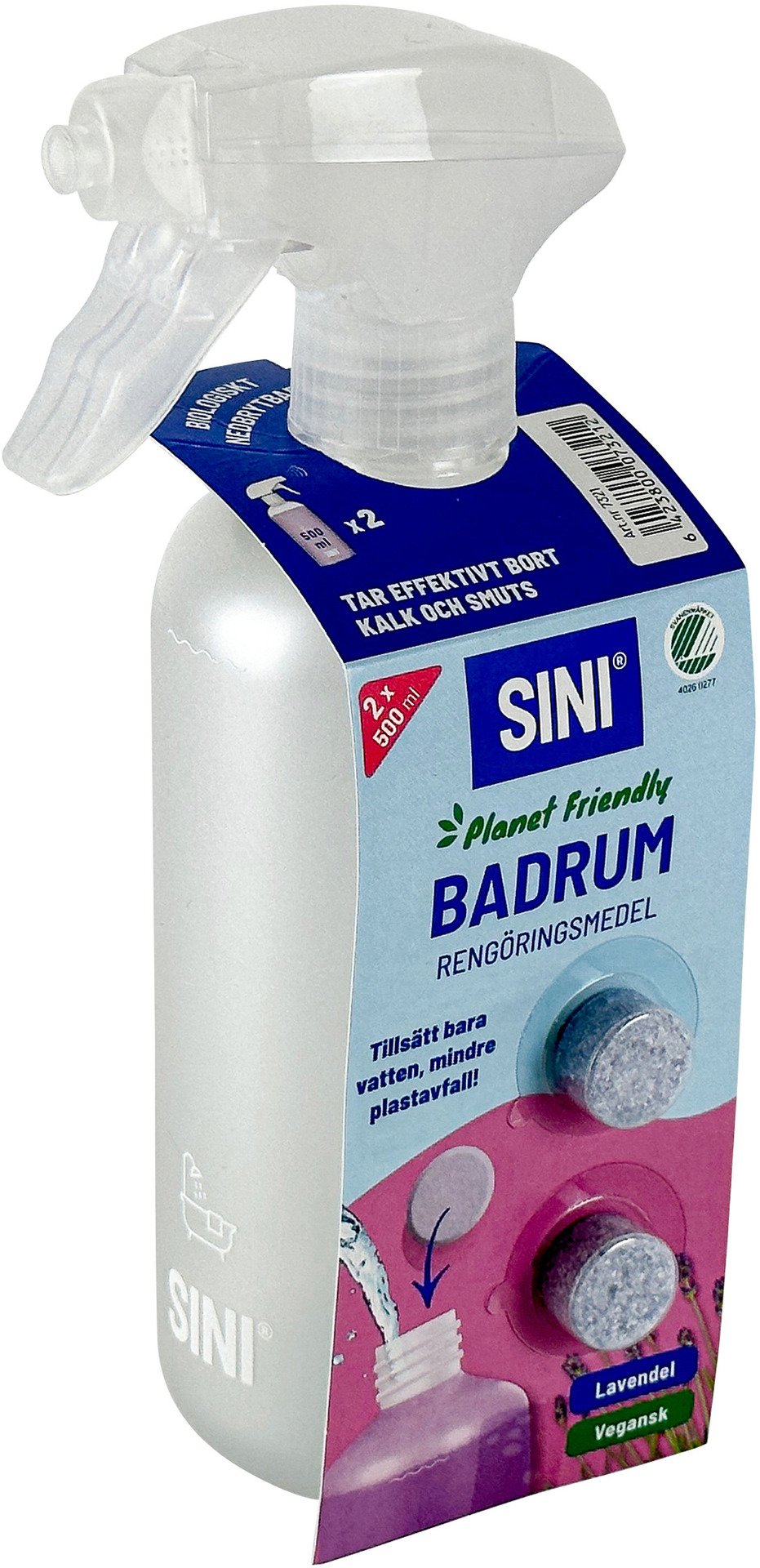 Sini Rengöringstablett Badrum Startpaket