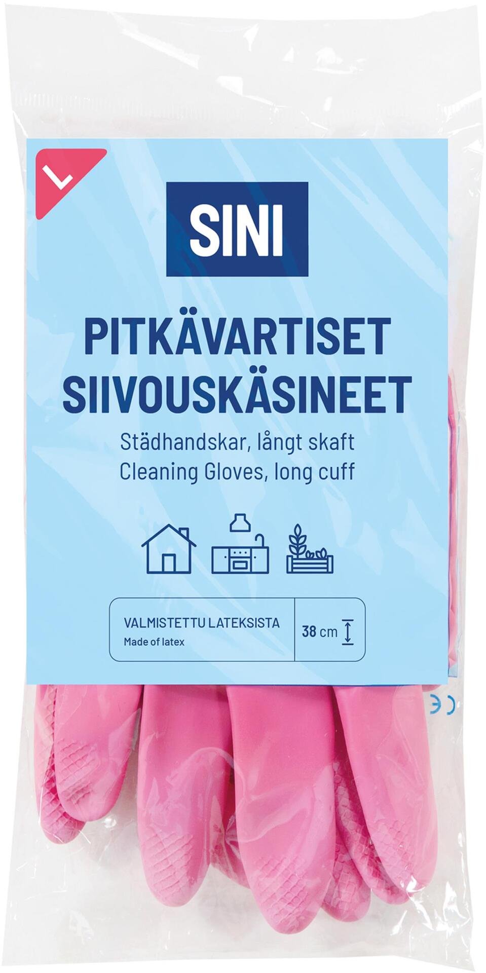 SINI Städhandskar långt skaft L