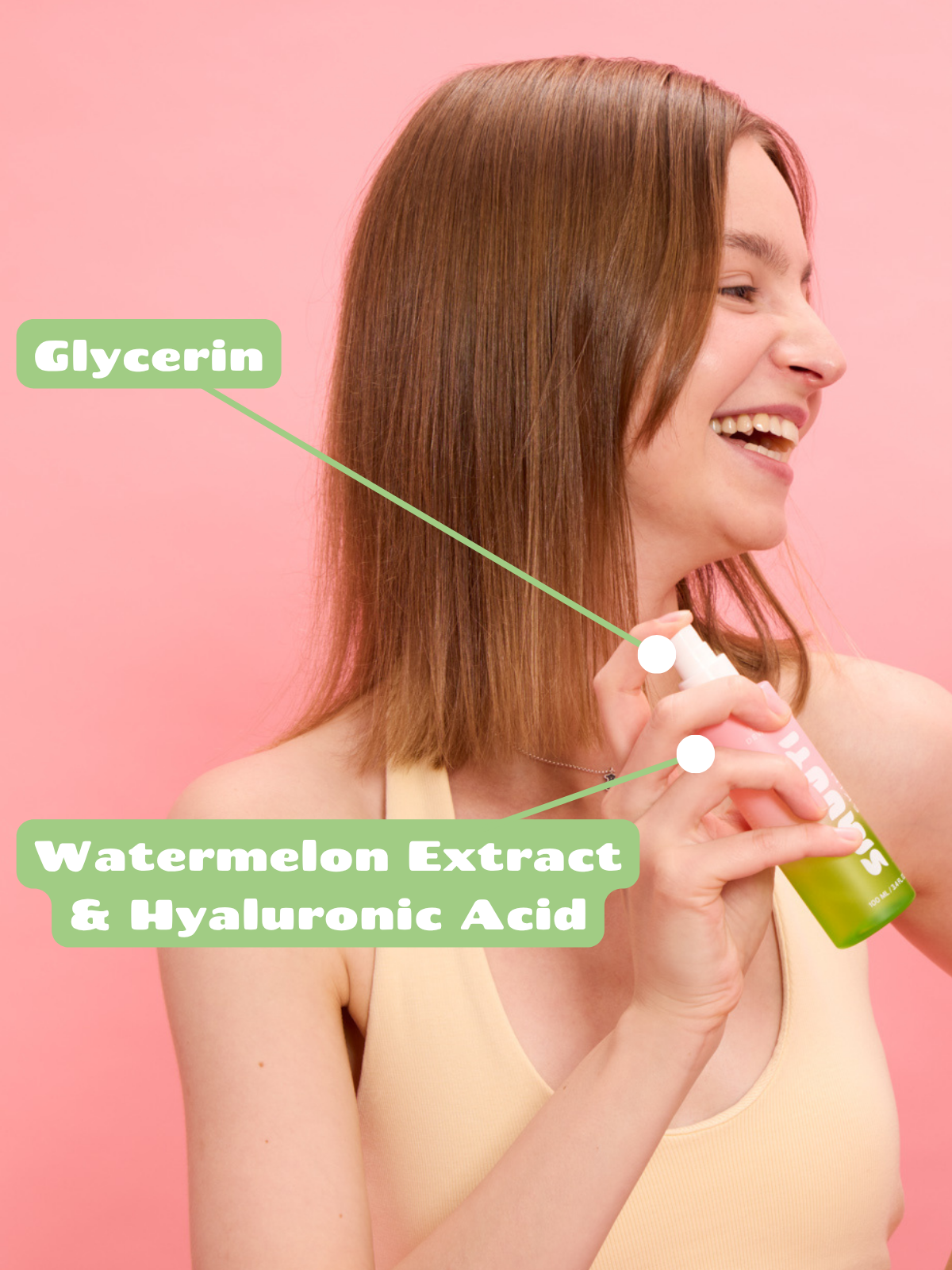 Smuuti Skin Watermelon Dew Toner Mist 100ml