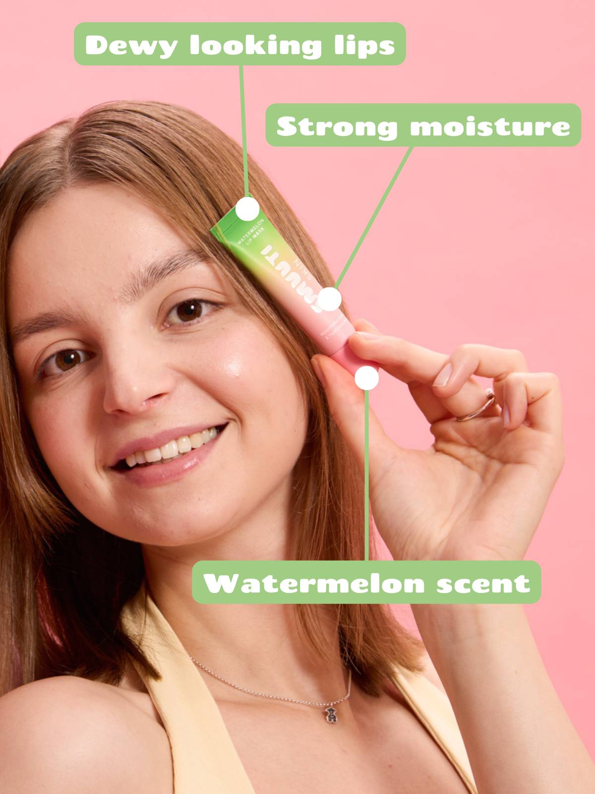 Smuuti Skin Watermelon Lip Mask 15ml