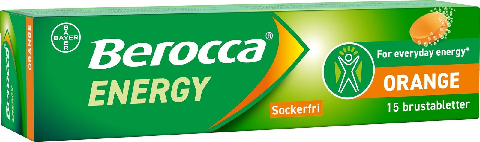 Berocca Energy Apelsin 15 brustabletter
