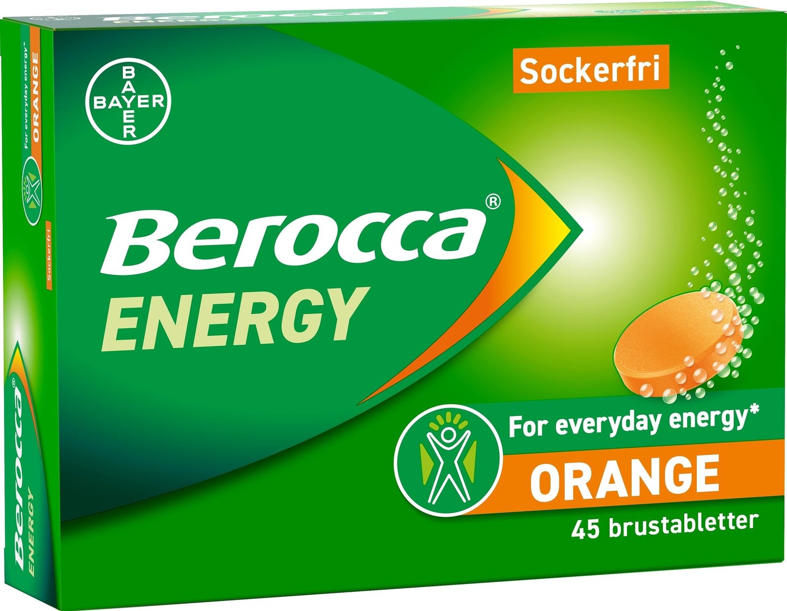 Berocca Energy Orange 45 brustabletter