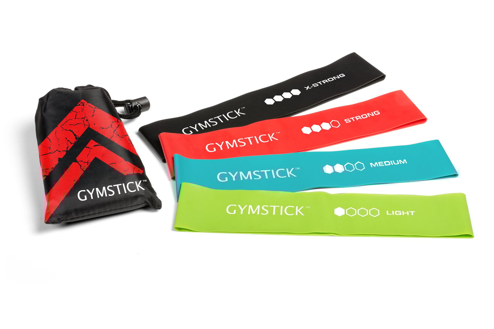 Gymstick Mini Band Set 4 st