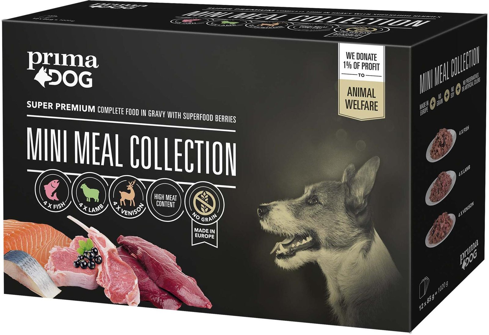PrimaDog Mini Meal Mix 12 x 85 g