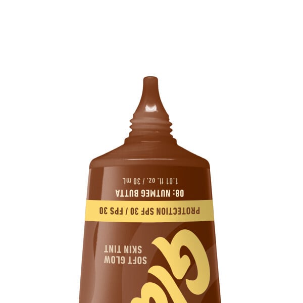 NYX Professional Makeup Buttermelt Glaze Soft Glow Skin Tint SPF30 Foundation 08 Nutmeg Butta 30 ml