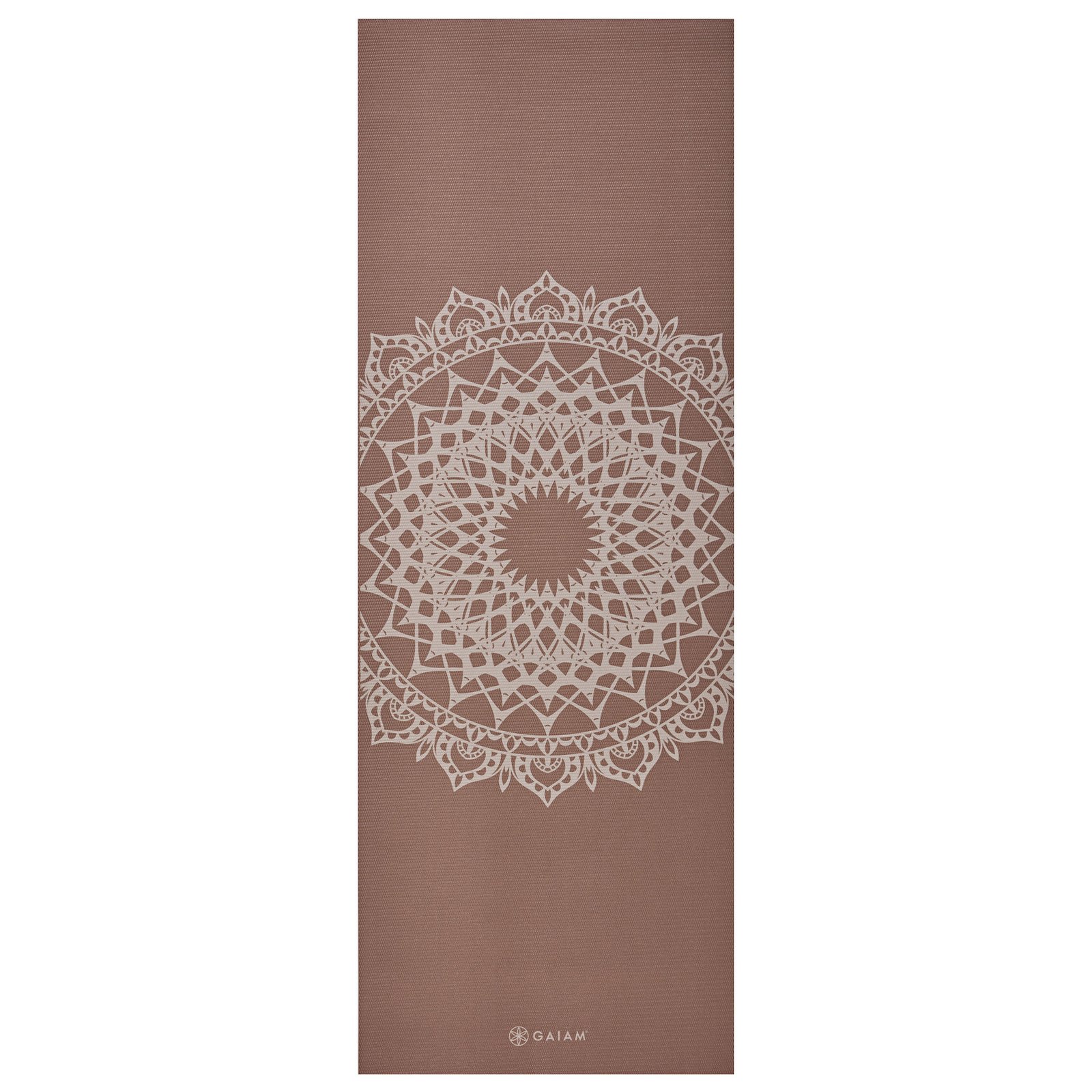 GAIAM CINNAMON  MARRAKESH YOGA MAT 5MM CLASSIC PRINTED