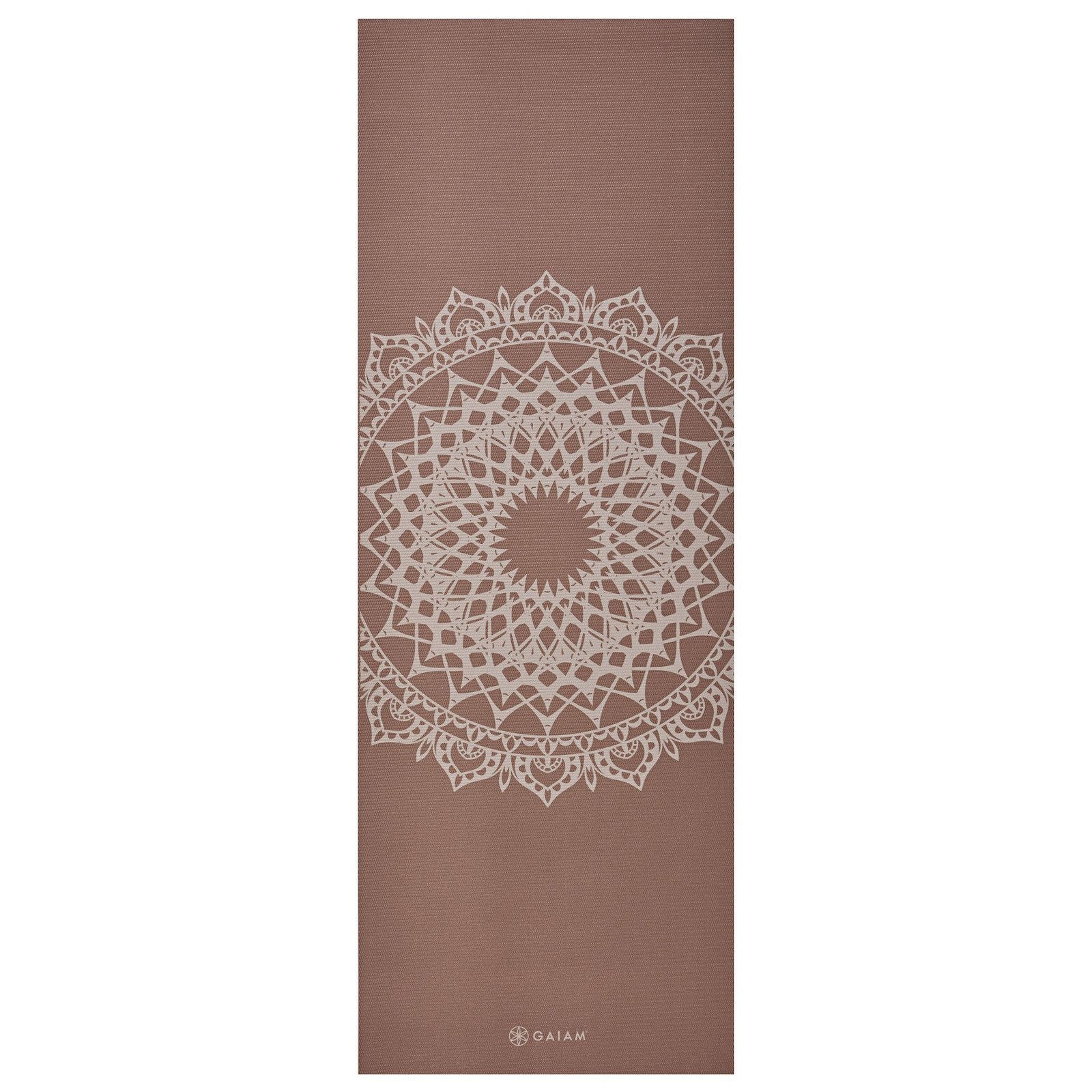 GAIAM CINNAMON  MARRAKESH YOGA MAT 5MM CLASSIC PRINTED